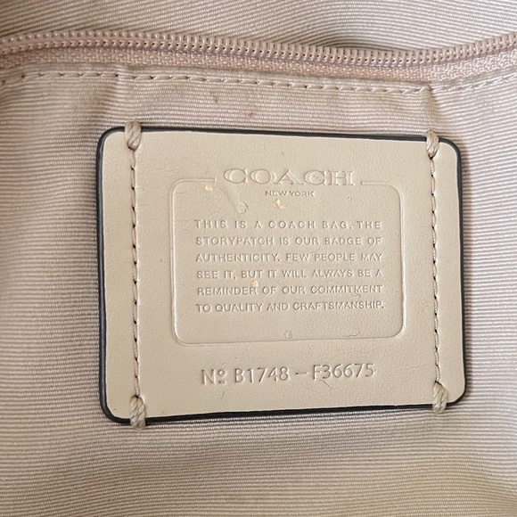 Coach Pebble Leather Small Kelsey Satchel Crossbody Bag - Picture 9 of 10
